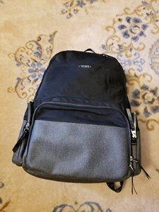Tumi Meggie Black /Grey Backpack Shoulder Pack School Travel Carry On Bag - Picture 1 of 18