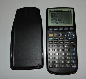 Texas Instruments TI-83 wissenschaftlicher grafischer Taschenrechner mit Deckel sehr guter Zustand - Bild 1 von 7
