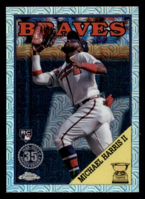 2023 Topps Update '88 Topps Silver Pack Chrome #T88CU93 Michael Harris II - Image 1 of 2