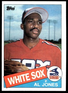 1985 Topps Al Jones Rookie Chicago White Sox #437