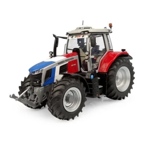 ,UNIVERSAL HOBBIES, MASSEY FERGUSON 7S.180 Azul Blanco Rojo Edición - Limitad... - Imagen 1 de 7
