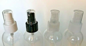 Pulverizadores de niebla fina de plástico acanalado negro o blanco 20/410 con tapas - Imagen 1 de 1