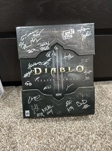 Diablo 3 Reaper of Souls Collector's Edition Signed Box By Devs Autographed New - Picture 1 of 1
