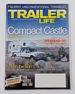 Trailer Life Magazine January 2014 San Antonio Grand Canyon Lance Truck Camper - Picture 1 of 6