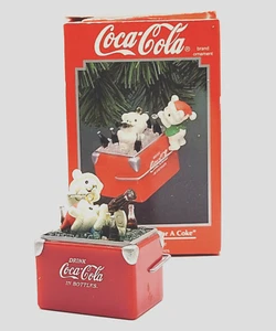 Coca Cola I can Bear Ly Wait for a Coke Weihnachtsschmuck 6. in Serie 1994 - Bild 1 von 19