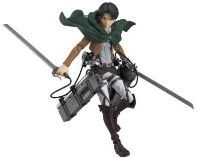 ATTACK ON TITAN - Levi Figma Action Figure # 213 Max Factory - Immagine 1 di 4