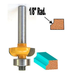 1 pc 1/4 SH Convex Cove with 1/8" Radius 1/4" High Router Bit S - Picture 1 of 12