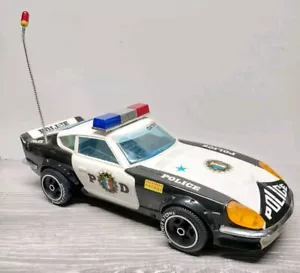 Juguete Datsun 240 280 Nissan Fairlady Z Coche Nanyung Policía Luz Sonido De Colección Años 80 - Imagen 1 de 8