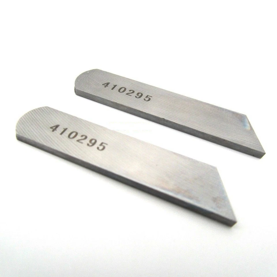 Cuchillo inferior 2 piezas 410295 para Bernette Serger Overlock Juki MO-613 MO-634 644 655 Foto 1 de 1