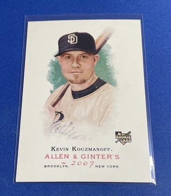 2007 Topps Allen & Ginter's #36 Kevin Kouzmanoff RC San Diego Padres - Image 1 of 2
