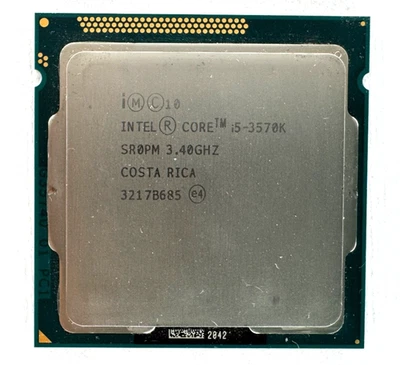 Processore CPU Originale Intel Core I5 3570K 3,4 Ghz 4 Core 4 Thread LGA 1155 - Immagine 1 di 4