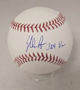 Nolan Ryan 324 Wins Signed Auto Official MLB Baseball PSA Authentic Rangers Mets - Picture 1 of 3