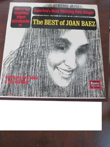 The best of Joan Baez Record Squire Label SQ-33001 Folk Music - Foto 1 di 4