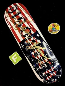 RARE SIGNED Julian Agliardi USA Nyjah Huston Disorder Skateboard Deck AUTOGRAPH - Picture 1 of 9