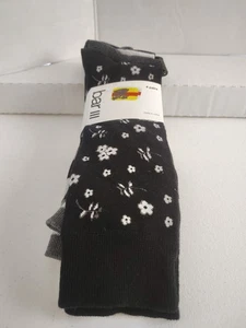 Bar lll Herrensocken Größe 10 -13 4 Paar schwarz/weiß - Bild 1 von 6