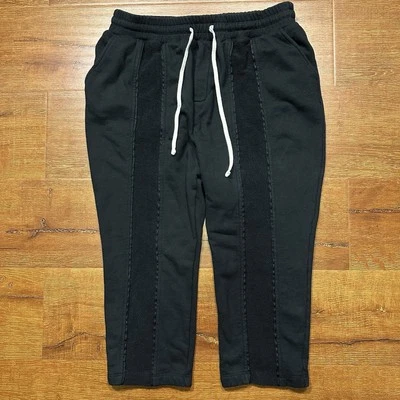 Pantalones deportivos Twenty Montreal Capri para hombre L negros mínimos modernos contemporáneos ciudad Foto 1 de 4