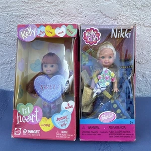 Barbie Kelly Club lote de 2 Lil Heart & Nikki - Imagen 1 de 4