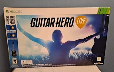 PAQUETE MANDO GUITAR HERO LIVE MICROSOFT XBOX 360 Nuevo Foto 1 de 2