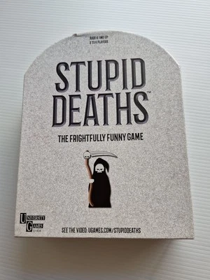STUPID DEATHS board game University Games 2018 100% Complete - Image 1 of 4