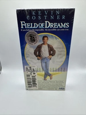 Field Of Dreams VHS Movie Vintage 1989 Kevin Costner SEALED - Image 1 of 2