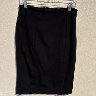 Falda lápiz negra WHITE HOUSE BLACK MARKET talla 6 WHBM Business Professional Foto 1 de 4