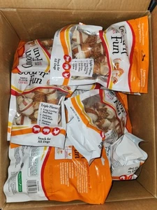 Good 'N' Fun Triple Flavor Chews, Rawhide Treats for Dogs, 15 pack BB 07/25 - Picture 1 of 3
