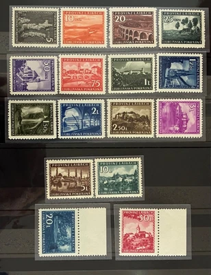 Slovenia. 1945. MNH. Laibach. Ljubljana. $$. No sales to the USA. - Image 1 of 4