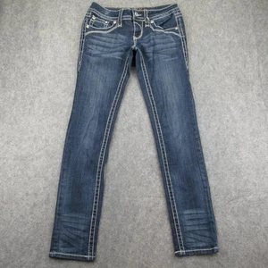 Jeans donna Grace in LA taglia 9 lavaggio scuro elasticizzato skinny - Foto 1 di 16