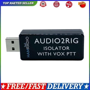 Connecteur radio AUDIO2RIG prend en charge le contrôle VOX PTT pour KENWOOD ICOM YAESU - Photo 1/11