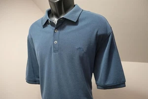 Tommy Bahama Golf Polo Short Sleeve Modal Polyester Blue Mens Size XL - Picture 1 of 11