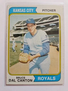 Topps Bruce Dal Canton 1974 #308 en muy buen estado/excelente - Imagen 1 de 2