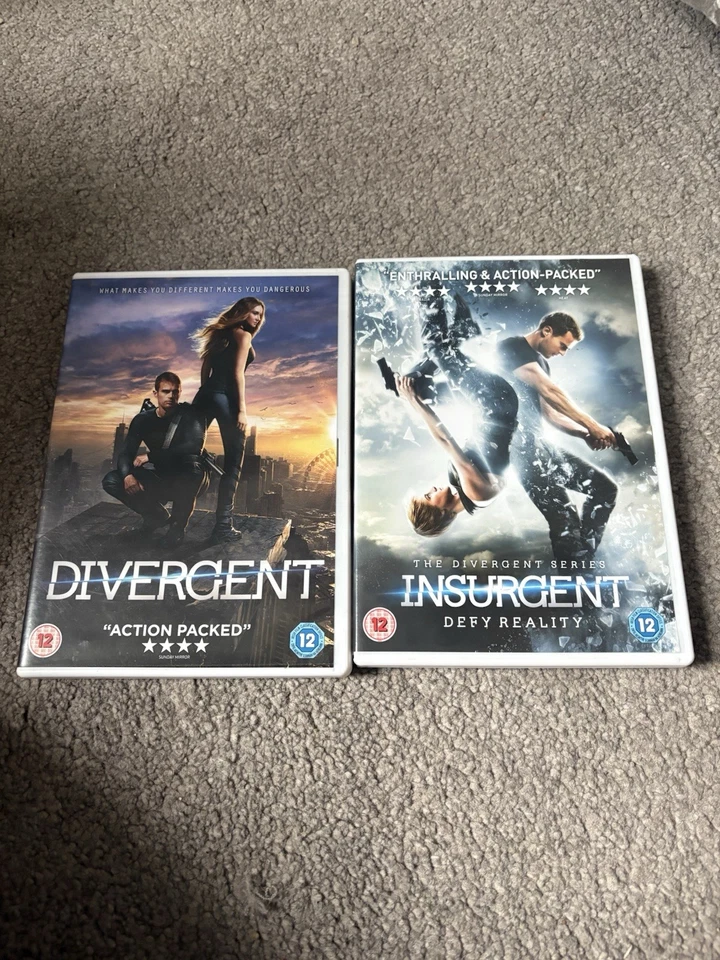 Divergent And Insurgent DVDs - Image 1 of 1
