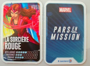 CARTE MARVEL PARS EN MISSION LECLERC 2022  - N°075 LA SORCIERE ROUGE - Picture 1 of 1