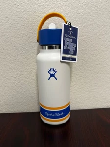 Hydro Flask Insulated Campus Ivory Water Bottle - 32oz Wide Mouth Flex Straw Lid - Picture 1 of 4