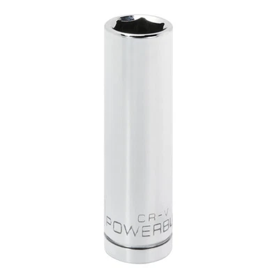 Powerbuilt 1/2 Inch Drive x 5/8 Inch 6 Point Deep Socket - 642201 - Image 1 of 4