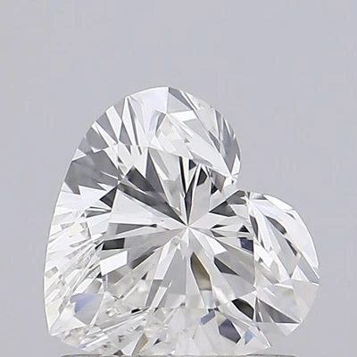 0.94 Ct HEART SHAPE G Color VVS2 Clarity IGI CERTIFIED LAB GROWN CVD Diamond - Image 1 of 4