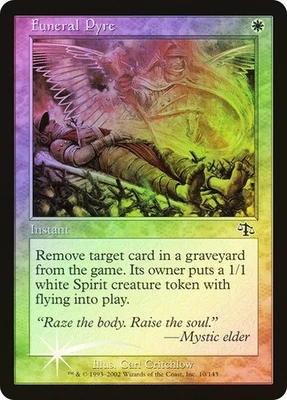 Judgment  MTG FOIL  Funeral Pyre  Magic - Image 1 of 2