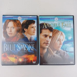 Nora Roberts (2) DVDs ANGELS FALL Heather Locklear & BLUE SMOKE Alicia Witt 2007 - Picture 1 of 4