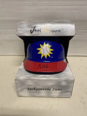 Мини-шлем с автографом несовершеннолетних Гейба Каплера из Jacksonville Suns - Изображение 1 из 4