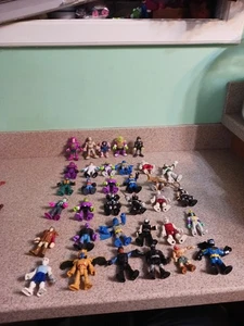 Fisher Price Imaginext Figure Lot 34 DC Comics Power Rangers Egyptian Batman Etc - Picture 1 of 19