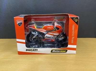 2011 Motorama Ducati Desmosedici GP 11 Valentino Rossi Bike 1:16 Scale - Image 1 of 4