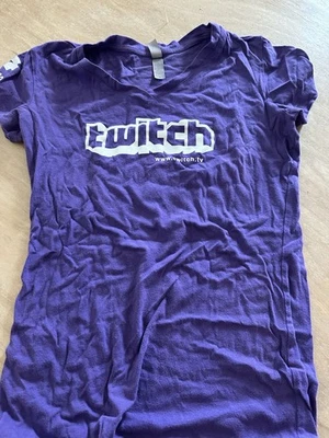 Camisa Púrpura Empleada Rara Personal Solo Talla Pequeña Foto 1 de 2