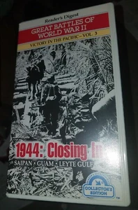 Reader's Digest - Great Battles of WW2 - Victory in The Pacific Vol. 3 [VHS] - Picture 1 of 3