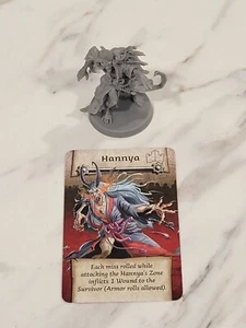 Zombicide White Death Hannya Necromancer Kickstarter Exclusive Promo - Picture 1 of 2