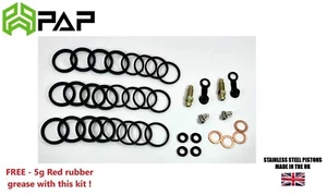 Suzuki 2004 VZ1600 K4 Marauder Front Brake caliper seal rebuild service kit - Picture 1 of 7