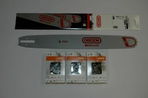 xxOregon Schiene Schwert  50cm 1,3 mm 3/8" für Stihl + 3x PMX Längsschnittkette - Bild 1 von 1