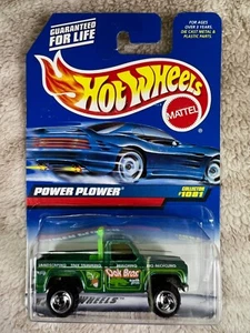 🔥🔥🔥🔥Hot Wheels #1081 Power Plower Green Pickup Truck HW05🔥🔥🔥🔥 - Picture 1 of 8