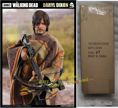 Figuras de acción ThreeZero 3A The Walking Dead Daryl coleccionables 12"" EN STOCK Foto 1 de 4