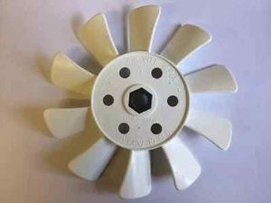 New OEM Genuine White Tuff Torq transmission cooling fan 1A646083050 10 blade - Picture 1 of 1