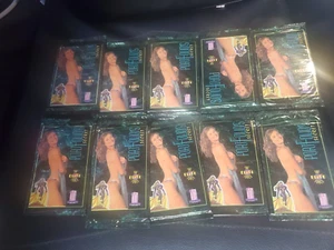 10 X Portfolios Secret Trading Card Pack from Box NEW Model Swimsuit Elite Force - Picture 1 of 1